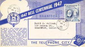 Canada # 274, Cacheted First Day , Alexander Graham Bell