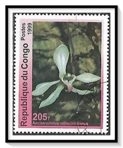 Congo People's Republic Unlisted 1999 Flowers CTO