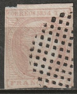 Philippines 1854 Sc 2a used forgery