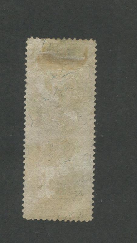 1872 United States Internal Revenue Documentary Stamp #R143 Used F/VF Pen Cancel