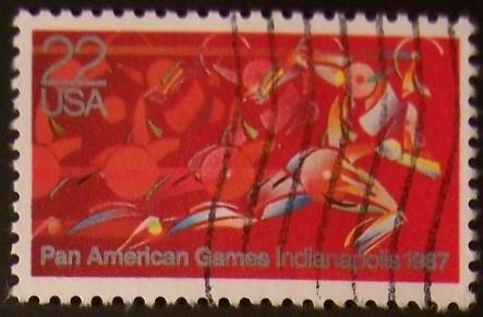 # 2247 used 22c Pan American Games (2303u)