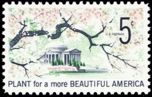 Plant for More Beautiful America PACK OF TEN 5 Cent Postage Stamps Scott 1318