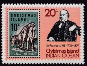 Christmas Island #90c Mint