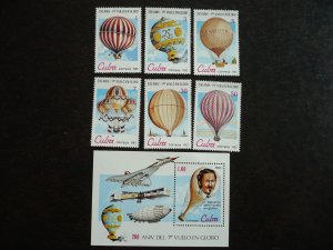 Cuba - Set - Manned Balloon Flight