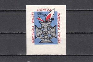 Poland, 1952 issue. Scout Label. ^