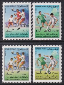 Iraq 1081-1084 Soccer MNH VF