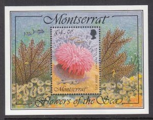 Montserrat 859 Marine Life Souvenir Sheet MNH VF