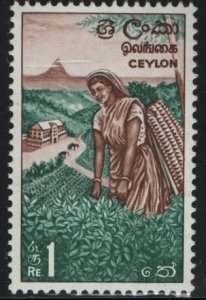 CEYLON 378 VF NH TEA PICKER