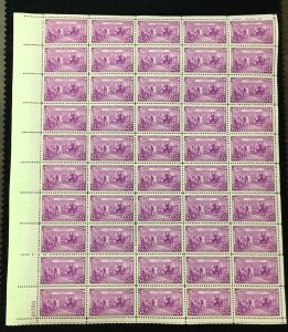 798    Constitution Signing MNH  3 c Sheet of 50   1937