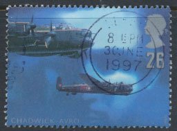 GB  SC# 1759  British aircraft designers  1997   SG 1985  Used   as per scan 