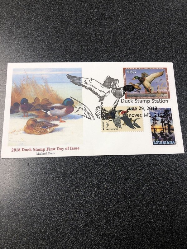 RW 85 Mallard Duck Stamp First Day Cover 2018 