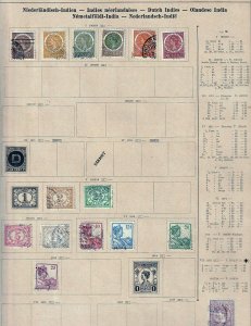 Thailand Netherlands Indies Malaya China Japan Old Used(Aprx 50 Items)Goy1194