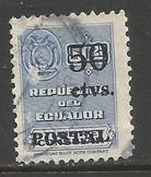 ECUADOR 551 VFU 1129F-2