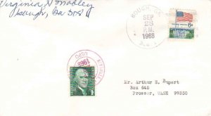 United States Georgia Gough 30811 1968 4-bar  1966-1999  Philatelic.