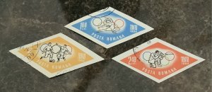 Romania 1964 Scott unlisted imperf. Issues -  18th Olympic Games, tokyo