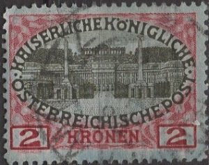 Austria; 1908: Sc. # 125: O/Used Single Stamp