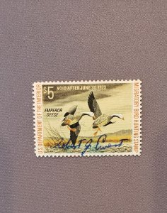 RW39, Emperor Geese, Used, CV $15.00