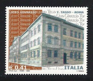 2003 Republic - n. 2675 - Liceo Tasso Rome Double Print Variety