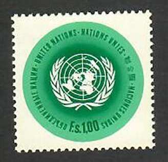 United Nations-Geneva;  Scott 11; 1969; Unused; NH