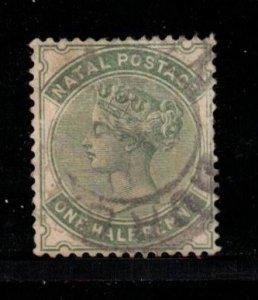 NATAL Scott # 66 Used - Queen Victoria