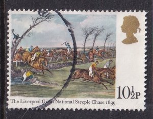 Great Britain   #864  used  1979 anniversary of the Derby  10 1/2p Liverpool