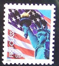 3965 MNH (39c) Liberty & Flag W/A - (3821)