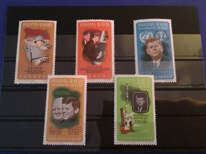 Panama Kennedy Winston Churchill Mint Never Hinged Stamps R46128 