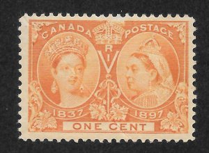 Canada Scott 51 Unused HOG - 1897 1c Queen Victoria Issue - SCV $30.00