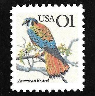 #2476 1 cent Kestrel mint OG NH XF