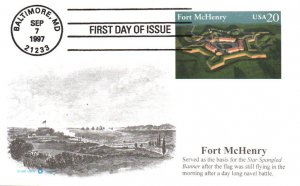 #UX284 Fort McHenry S & T FDC