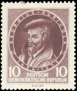 1955 Germany DDR #271, Complete Set, Never Hinged