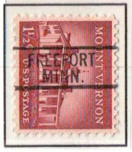 U.S. Precancel - Minnesota, Freeport