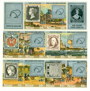 NIUE B41 MH BK/10 BIN $3.00