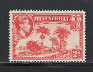 Montserrat 1941 King George VI & Botanic Station 2p Scott # 95 MH