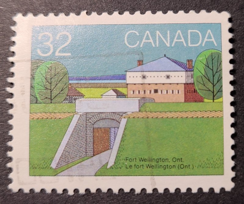 CA S#983-992 10x$0.32 06/30/1983 Canadian Forts