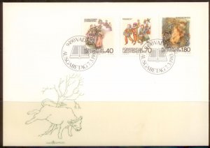 Liechtenstein FDC 1983 SC# 756-8 L189