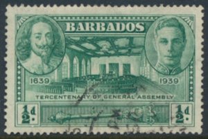 Barbados SG 257  SC# 202   Used    see details/scans 