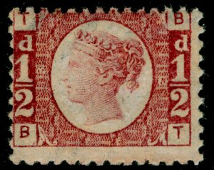 SG48, ½d rose-red plate 13, NH MINT. Cat £120+ BT 