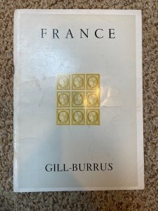 GILL-BURRUS COLLECTION France - May 24, 1967 Ribault-Menetiere Auction Catalogue