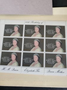 Stamps St Helena 341 never hinged sheetlet