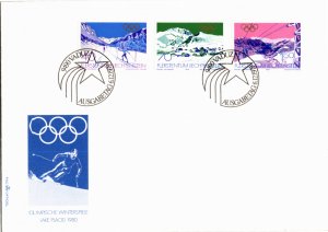 Lithuania, Worldwide First Day Cover, Olympics