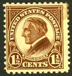 U.S. #553 MINT OG LH