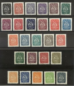 PORTUGAL #615//710 Mint - 1941 Ship Sets