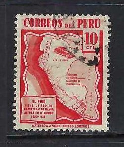 PERU 377 VFU MAP T533-7