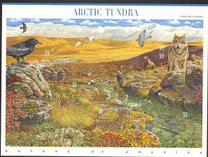 US #3802 Mint Sheet Arctic Tundra 