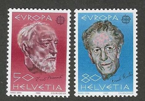 Switzerland 755-756  MNH Complete 21SC:$2.60