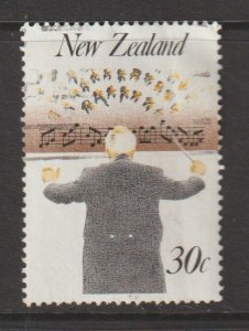 SC857 New Zealand 1986 Music used