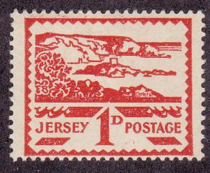 Jersey # N4, German Occupation, Mint Hinged