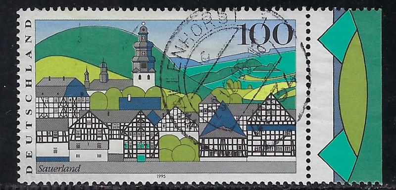 Germany Bund Scott # 1802, used