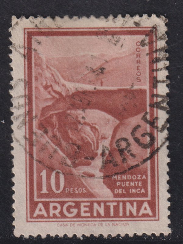 Argentina 696 Inca Bridge, Mendoza 1960